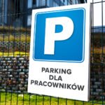 Tabliczka Parking dla pracowników - obrazek 4