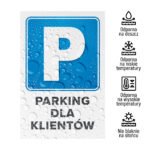 Tabliczka parking dla klientów - obrazek 3
