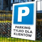 Tabliczka Parking tylko dla klientów - obrazek 4