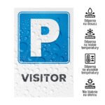 Tabliczka parking Visitor + TWOJE LOGO - obrazek 3