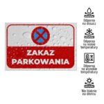Tabliczka Zakaz parkowania - obrazek 3