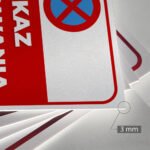 Tabliczka Zakaz parkowania - obrazek 4