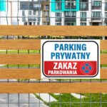 Tabliczka Parking prywatny Zakaz parkowania - obrazek 5