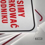 Tabliczka Prosimy nie parkować na chodniku - obrazek 5