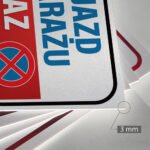 Tabliczka Zakaz parkowania Wyjazd z garażu - obrazek 4