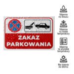 Tabliczka Zakaz parkowania - obrazek 2