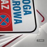 Tabliczka Zakaz parkowania - Droga pożarowa - obrazek 4