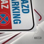 Tablica Wjazd na Parking - Zakaz Parkowania - obrazek 3