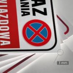 Tabliczka Brama wjazdowa Zakaz parkowania - obrazek 3