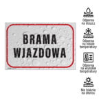 Tablica Informacyjna - Brama Wjazdowa - obrazek 2