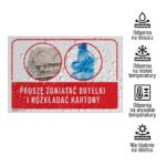 Tabliczka informacyjna PCV Proszę Zgniatać Butelki - obrazek 4