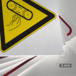 Tabliczka UWAGA RUCHOME ELEMENTY - obrazek 3