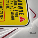 Tabliczka - parking miejsce prywatne, kara - obrazek 4