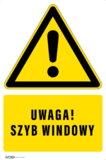 Tabliczka Uwaga Szyb Windy - obrazek 5