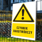 Tabliczka Uwaga Czynnik Rakotwórczy - obrazek 4