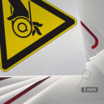 Tabliczka NIEBEZPIECZEŃSTWO WCIĄGNIĘCIA - obrazek 3