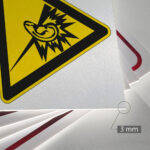 Tabliczka UWAGA WYSOKI POZIOM HAŁASU - obrazek 3