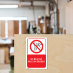 Tabliczka Nie Włączać Prace na Obiekcie - obrazek 2