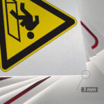 Tabliczka UWAGA NIEBEZPIECZEŃSTWO UPADKU - obrazek 3