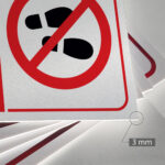 Tabliczka Nie Deptać Trawnika - obrazek 4