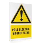 Tabliczka POLE ELEKTROMAGNETYCZNE