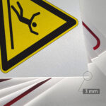 Tabliczka NIEBEZPIECZEŃSTWO POŚLIZGNIĘCIA SIĘ - obrazek 3