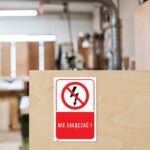 Tabliczka Nie załączać! - obrazek 2