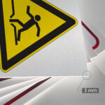 Tabliczka UWAGA KRUCHY DACH - obrazek 3