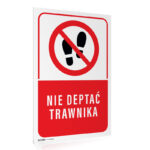 Tabliczka Nie Deptać Trawnika