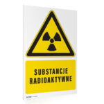Tabliczka SUBSTANCJE RADIOAKTYWNE