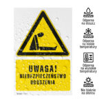 Tabliczka NIEBEZPIECZEŃSTWO UDUSZENIA - obrazek 4