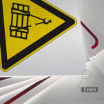 Tabliczka UWAGA WISZĄCE PRZEDMIOTY - obrazek 4