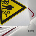 Tabliczka ZAGROŻENIE ZGNIECENIA BOCZNEGO - obrazek 4