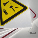 Tabliczka UWAGA PRACE NA WYSOKOŚCI - obrazek 3