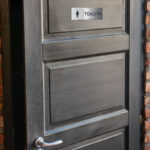 Tabliczka Toaleta Damska dibond szczotkowany 20x30 cm - obrazek 3