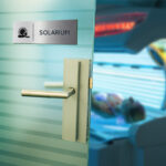 Tabliczka Solarium 10x30 cm Dibond szczotkowany - obrazek 3