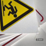 Tabliczka UWAGA NIEBEZPIECZEŃSTWO POTKNIĘCIA - obrazek 3