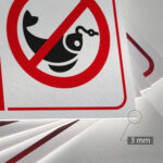 Tabliczka ZAKAZ POŁOWU RYB - obrazek 3