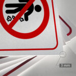 Tabliczka ZAKAZ ŚMIECENIA NIE ŚMIEĆ - obrazek 3