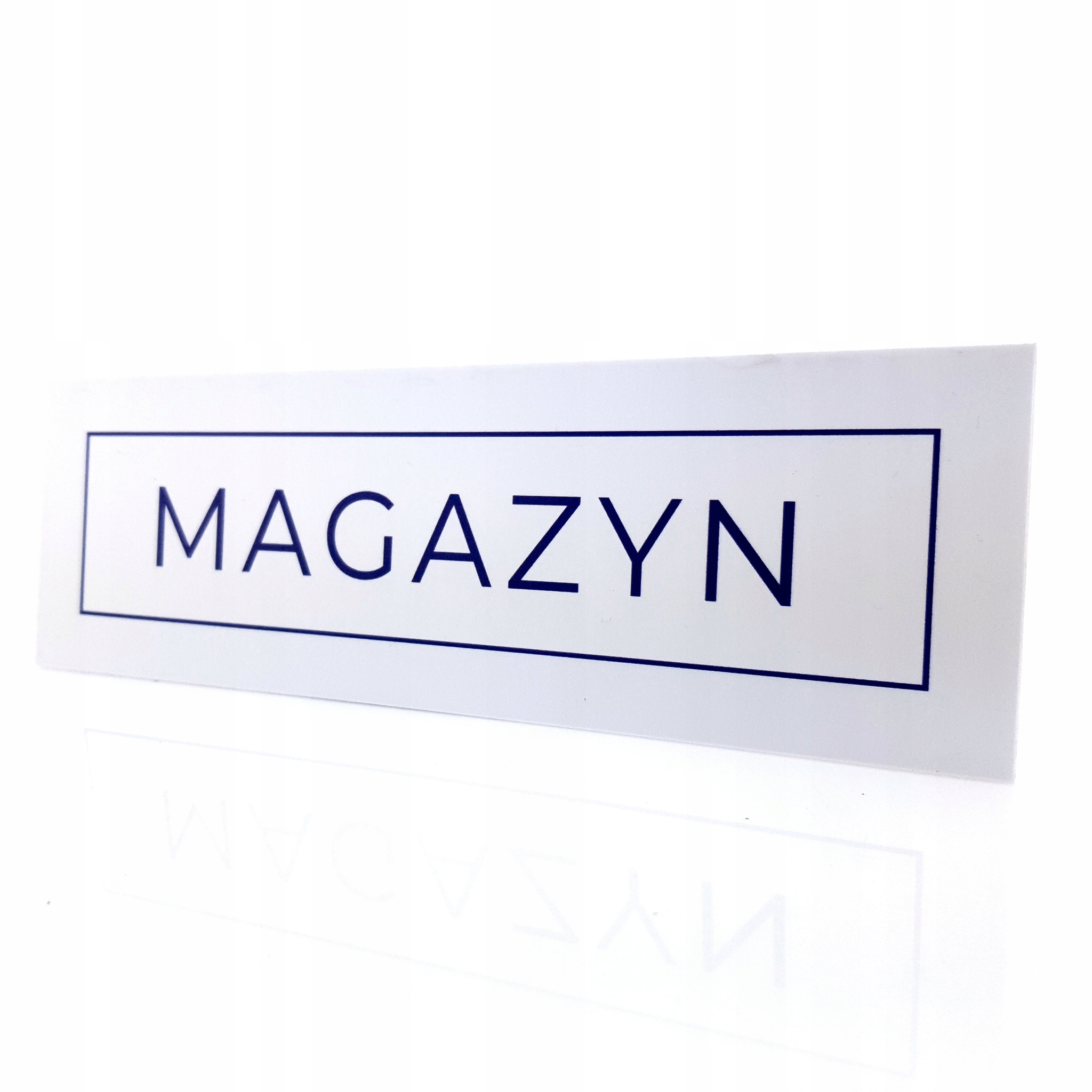 16967241.jpg Tabliczka informacyjna na drzwi - MAGAZYN 27x9 cm - obrazek 1