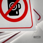 Tabliczka ZAKAZ FOTOGRAFOWANIA - obrazek 3