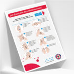 Tablica Instruktażowa - Jak Skutecznie Dezynfekować Ręce - obrazek 2