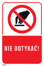 Tabliczka Zakaz Jazdy na Urządzeniach - obrazek 4