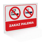 Tablica Informacyjna - Zakaz Palenia