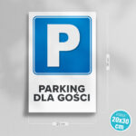 Tablica Oznaczenie Parkingowe - Parking dla Gości - obrazek 2