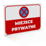 Tablica Informacyjna Miejsce Prywatne