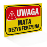 Tabliczka Mata Dezynfekcyjna