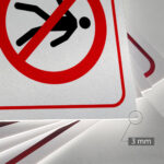 Tabliczka Nieupoważnionym WSTĘP WZBRONIONY - obrazek 3