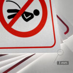 Tabliczka ZAKAZ SIKANIA - obrazek 3