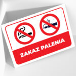 Tablica Informacyjna - Zakaz Palenia - obrazek 2